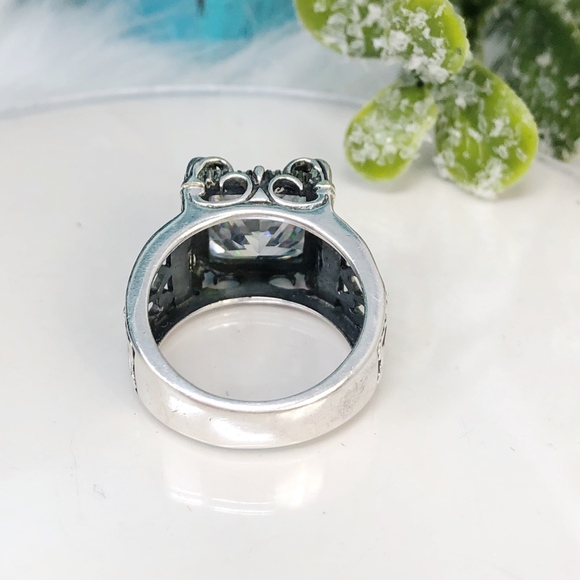 SILPADA 925 Uptown Cubic Zirconia Ring R0981 - Picture 4 of 7